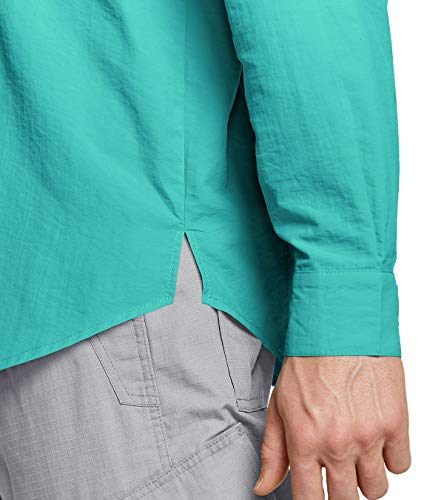 Men's UPF 50+ Breathable Long Sleeve Fishing Shirt T3174