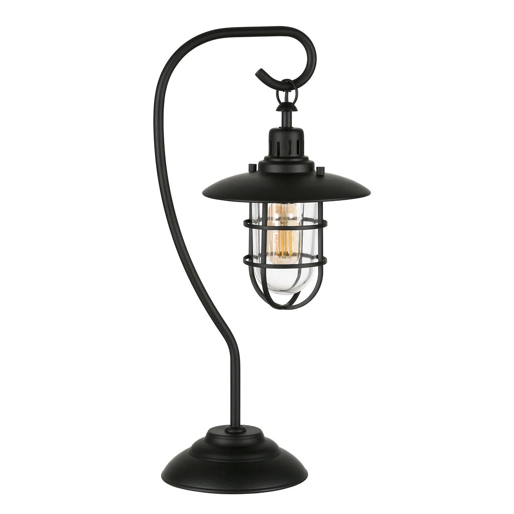 Blackened Bronze Lantern Lamp Y356