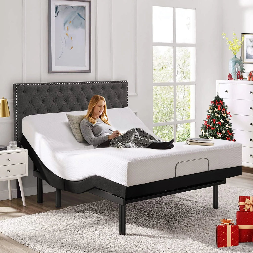 Twin Adjustable Bed Frame with Head and Foot Incline P434627