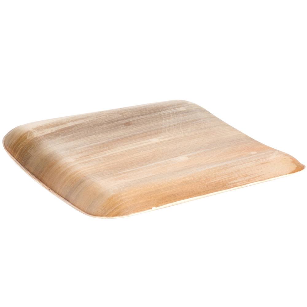 6x22 Square Palm Leaf Plate 100-ct Case L25134