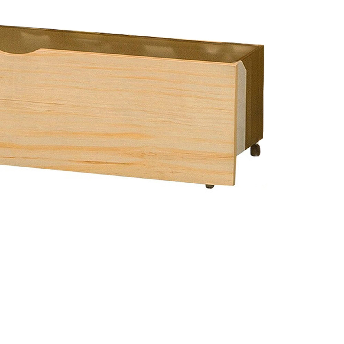 Wooden Underbed Storage Box with Caster Wheels, Set of 2 C589