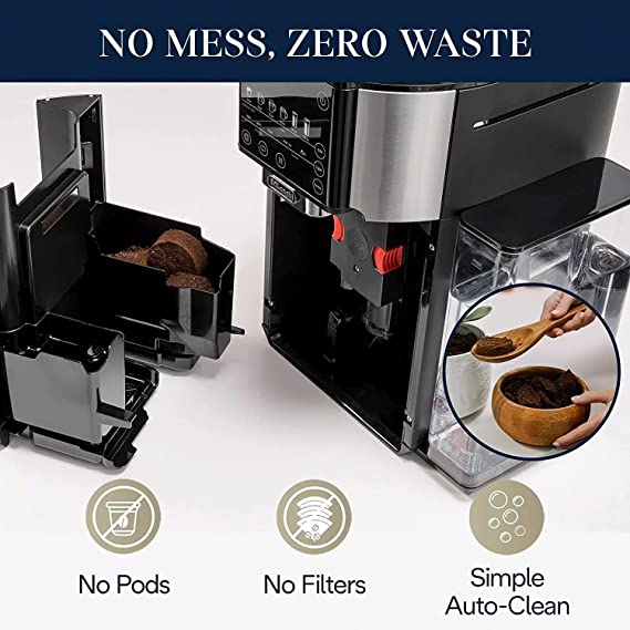 Drip Coffee Maker with built in grinder T82514