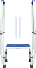 Adjustable Height Stainless Steel Step Stool with Handle E3421