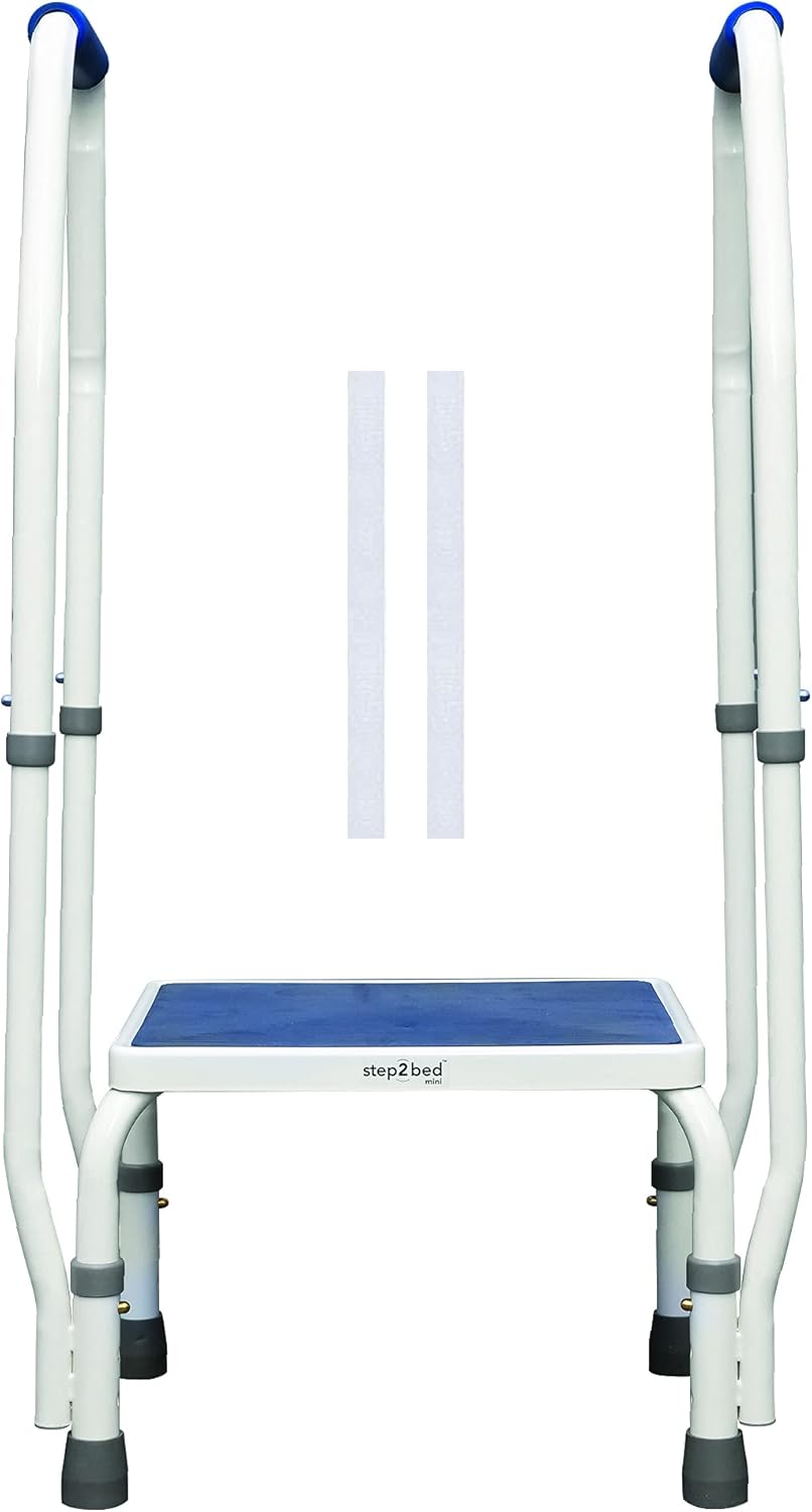 Adjustable Height Stainless Steel Step Stool with Handle E3421