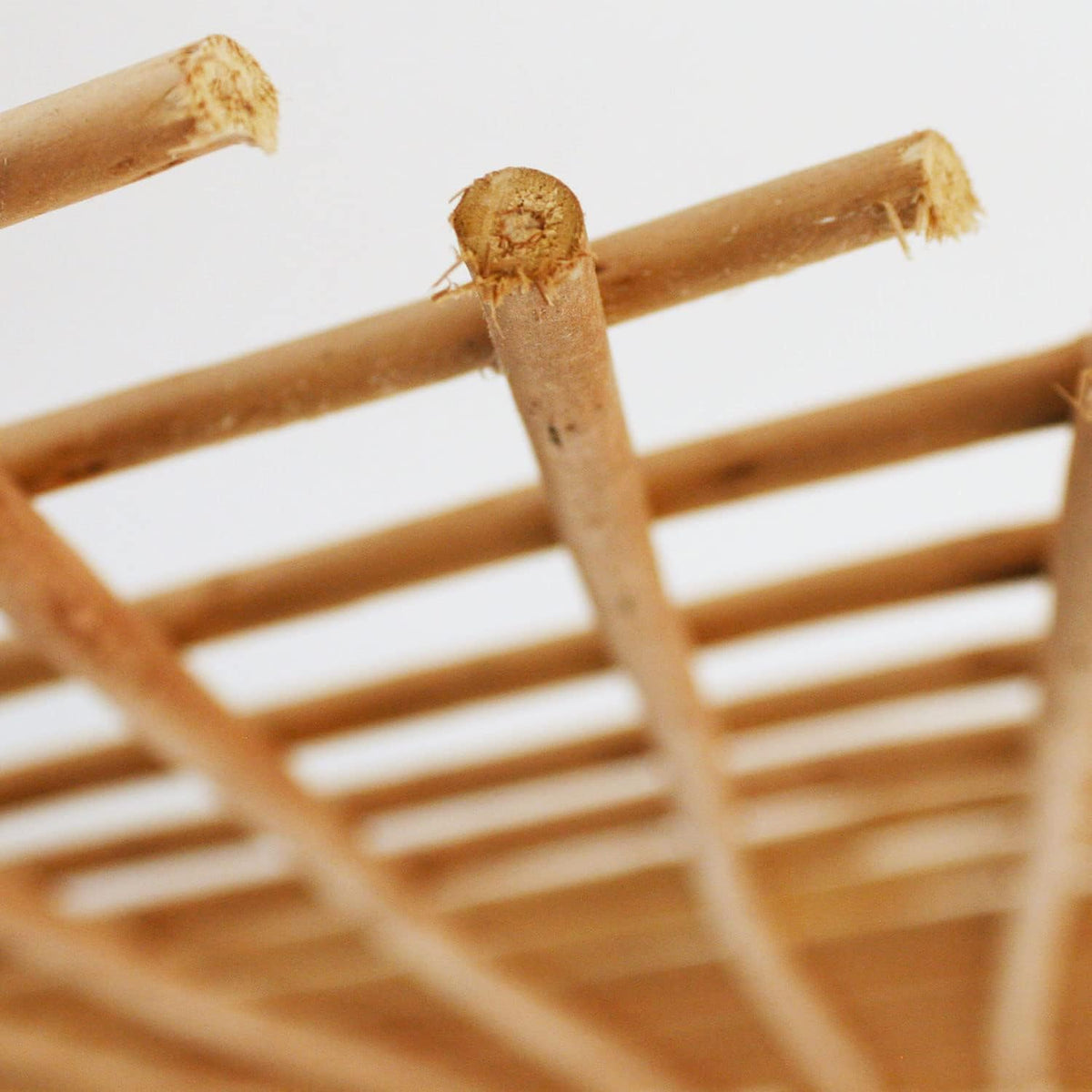 36 in H x 72 in L Carbonized Willow Wood Trellis E7167