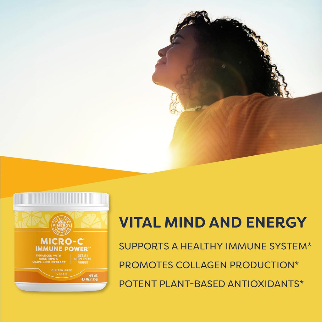 Micro-C Capsules (90 Capsules) and Micro-C Immune Power (125 Grams) - Bundle J443111