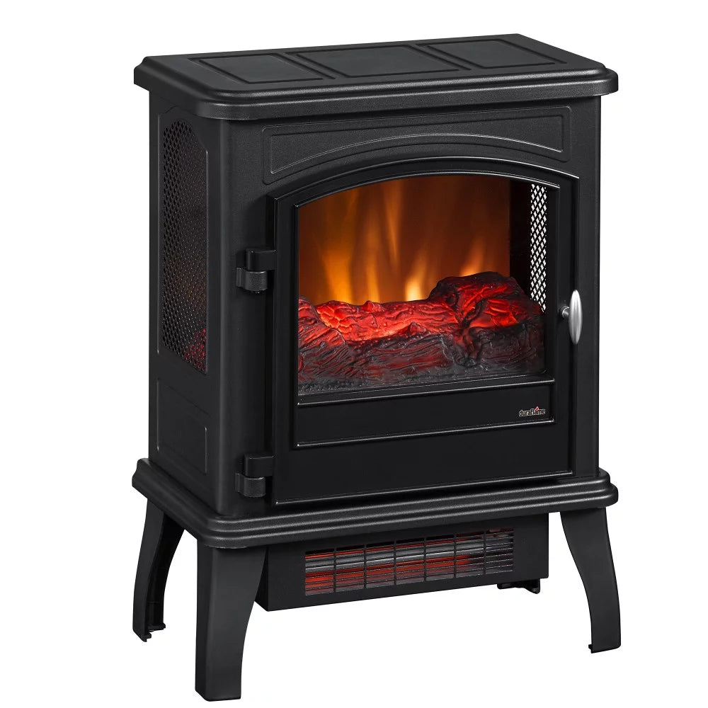 Black Infrared Quartz Electric Fireplace Stove Heater K277