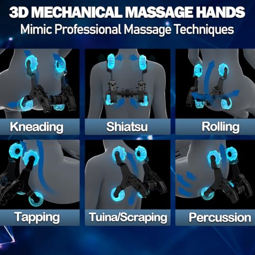 Full Body Zero Gravity SL-Track Shiatsu Massage Chair with Heat Q316098