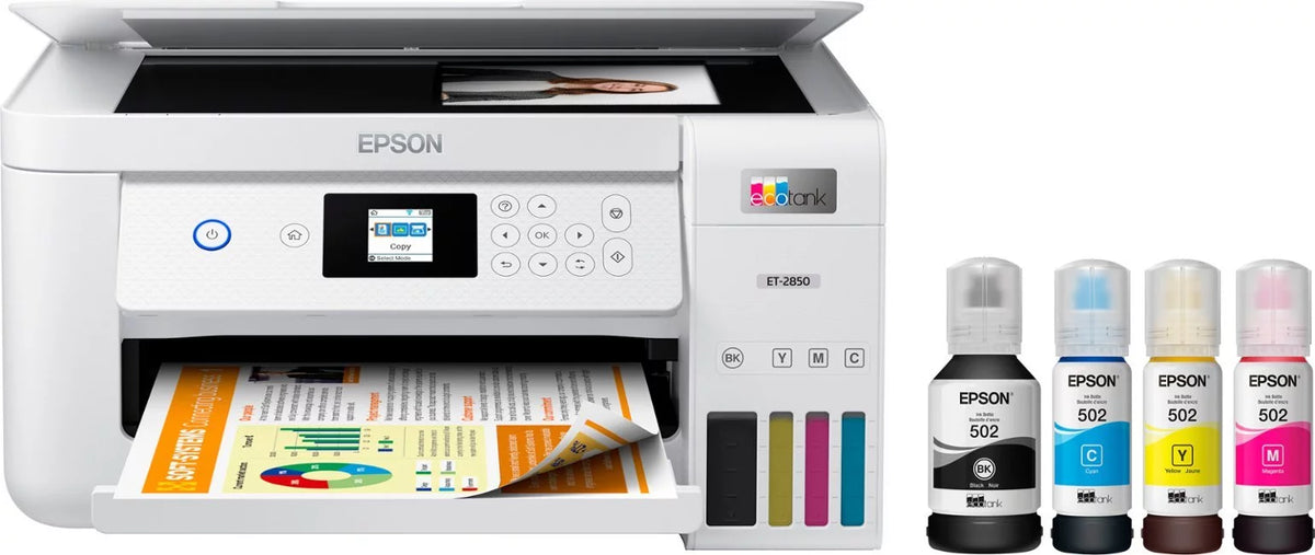 White All-in-One Supertank Inkjet Printer J111
