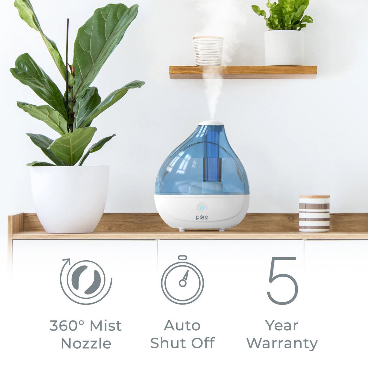 Ultrasonic Cool Mist Humidifier J797