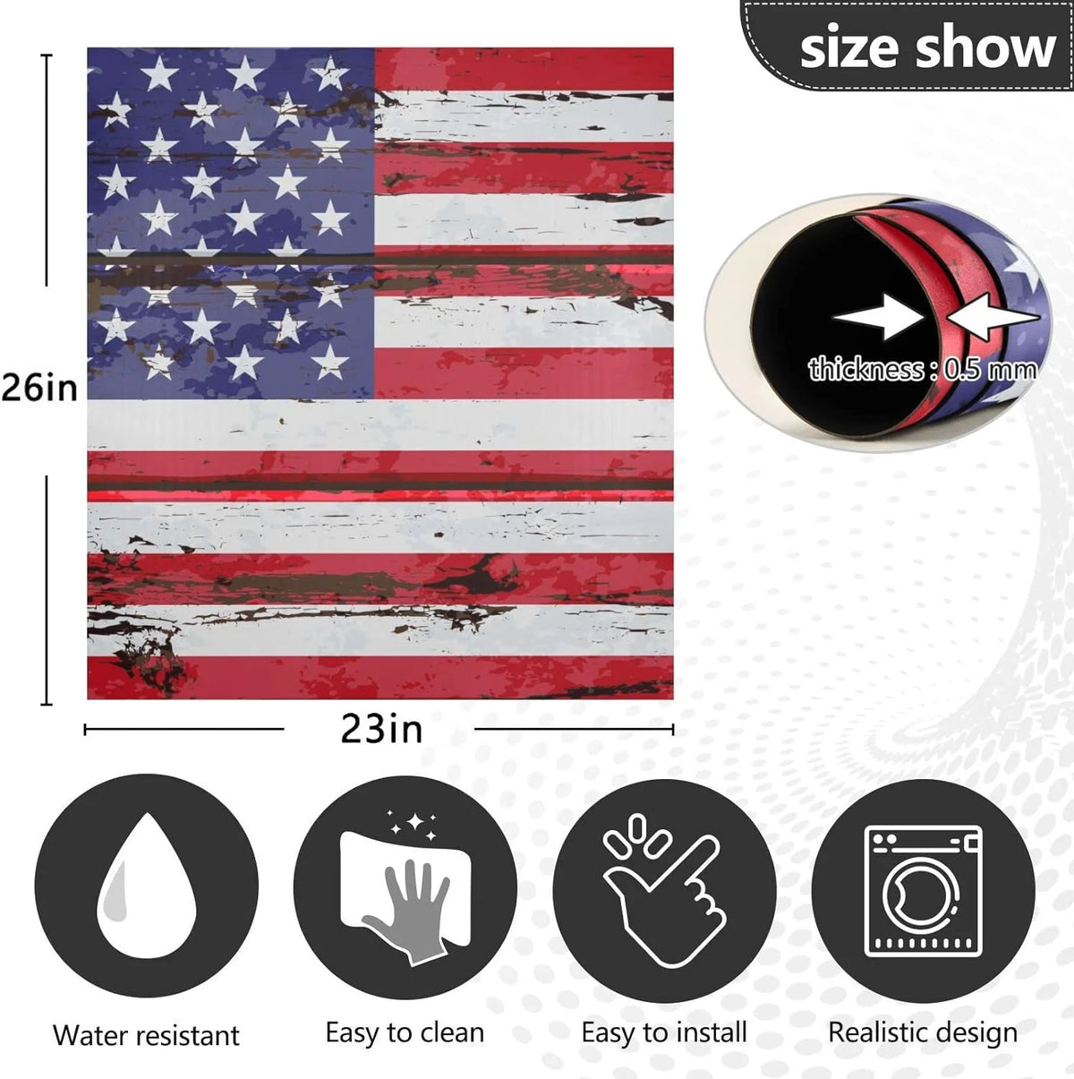 23" x 26" Dishwasher Magnet Cover D6969