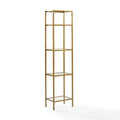 Gold Narrow Open Display Case S812