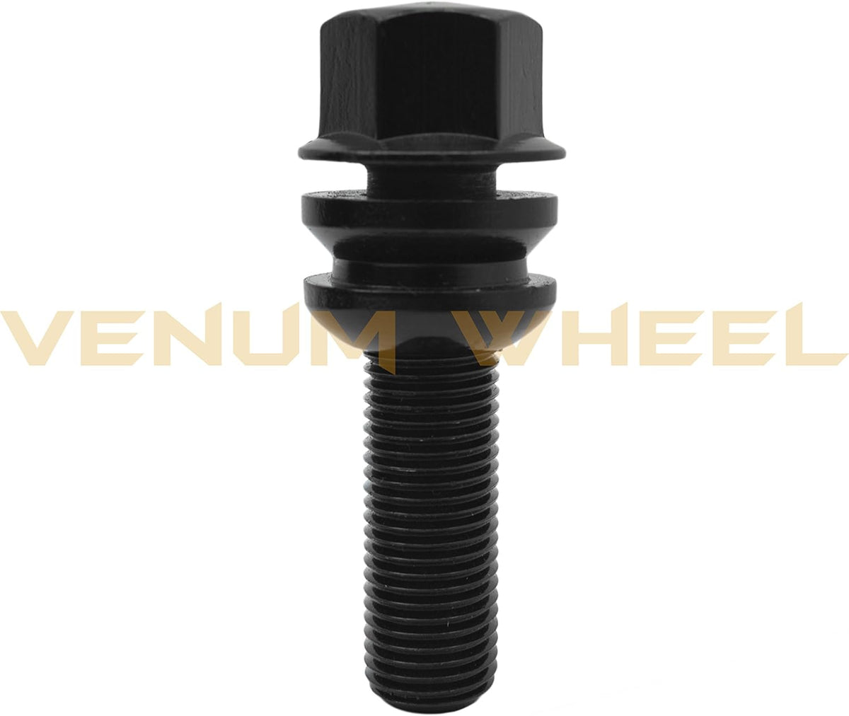 10 Pc Black Lug Bolts M14 X 1.5 I40029