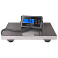 660lbs LCD Digital Platform Heavy Duty Portable Stainless Steel Shipping Scale J4690