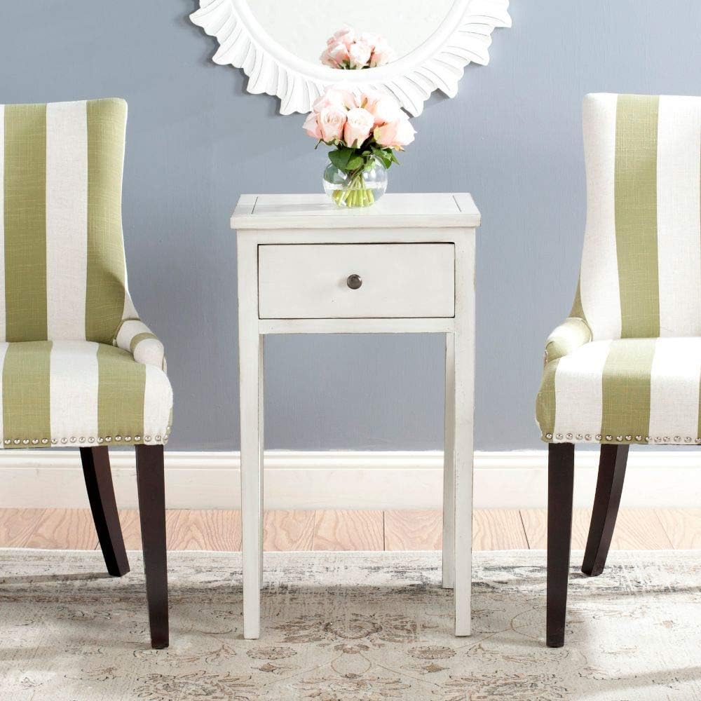 French Grey End Table O327130