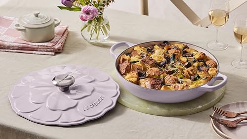 2.25qt White Enameled Cast Iron Braiser K75535
