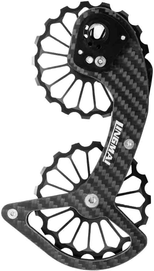 Carbon Fiber Ceramic Rear Derailleur 17T Pulley Guide Wheel D681359