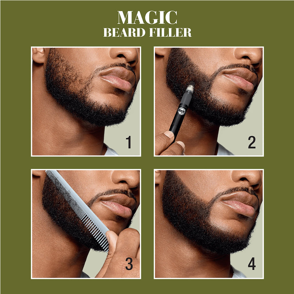 Natural Black Beard Filler, 0.05 fl oz W73508