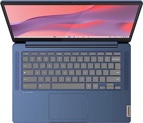 14'' FHD Touchscreen Chromebook, 8-Core MediaTek Kompanio 520 Processor, 4GB RAM, 64GB eMMC, Abyss Blue F36942