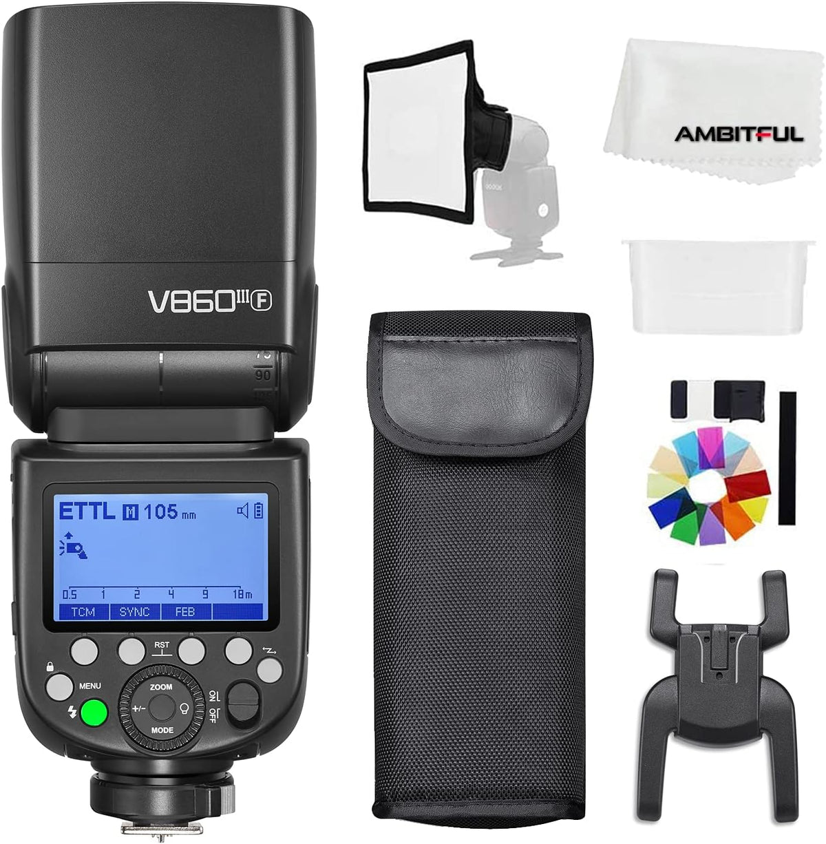 Camera Flash with Adjustable Modeling Light P56834