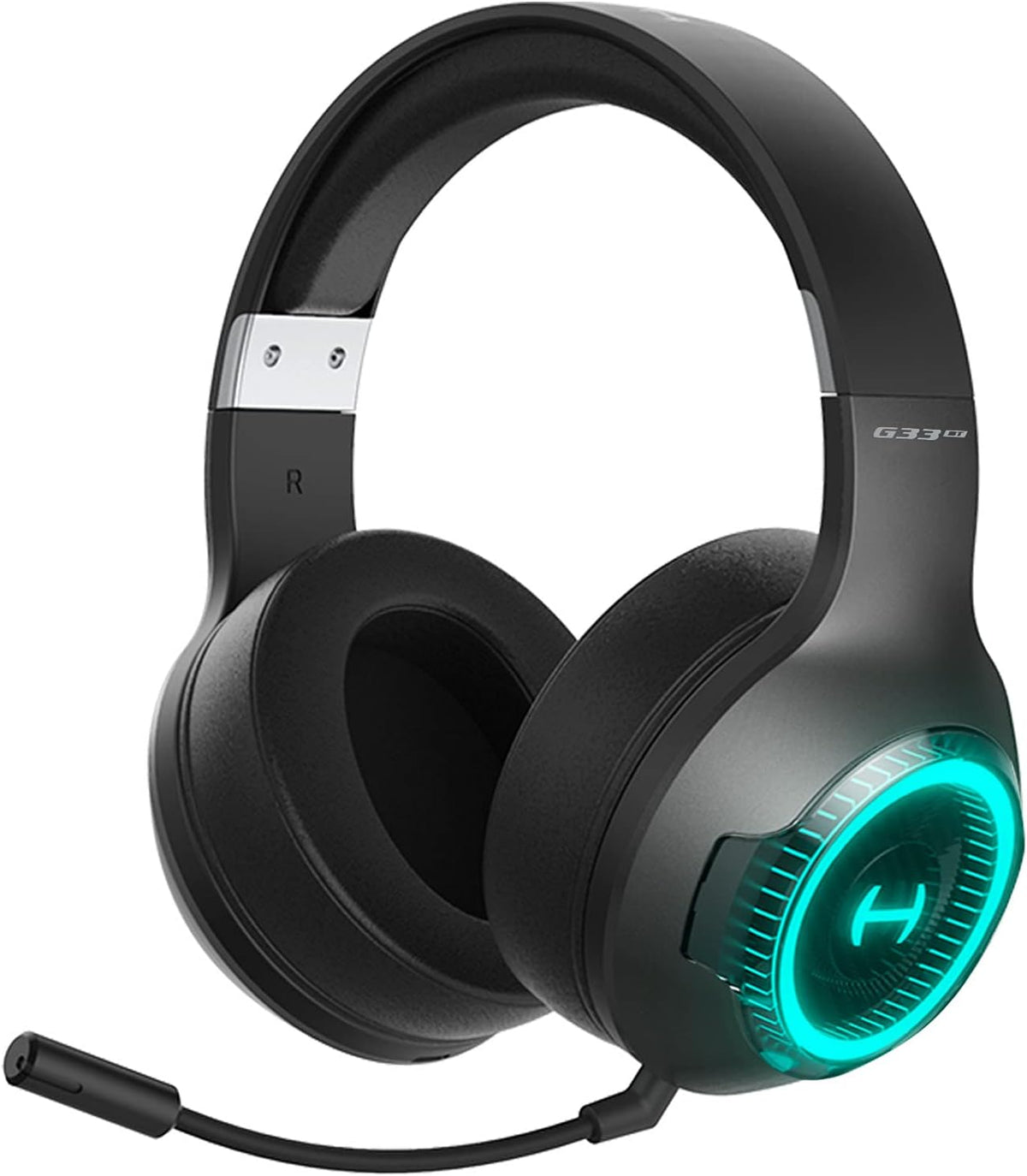 Bluetooth 5.0 Wireless Gaming Headset with Detachable Microphone M396
