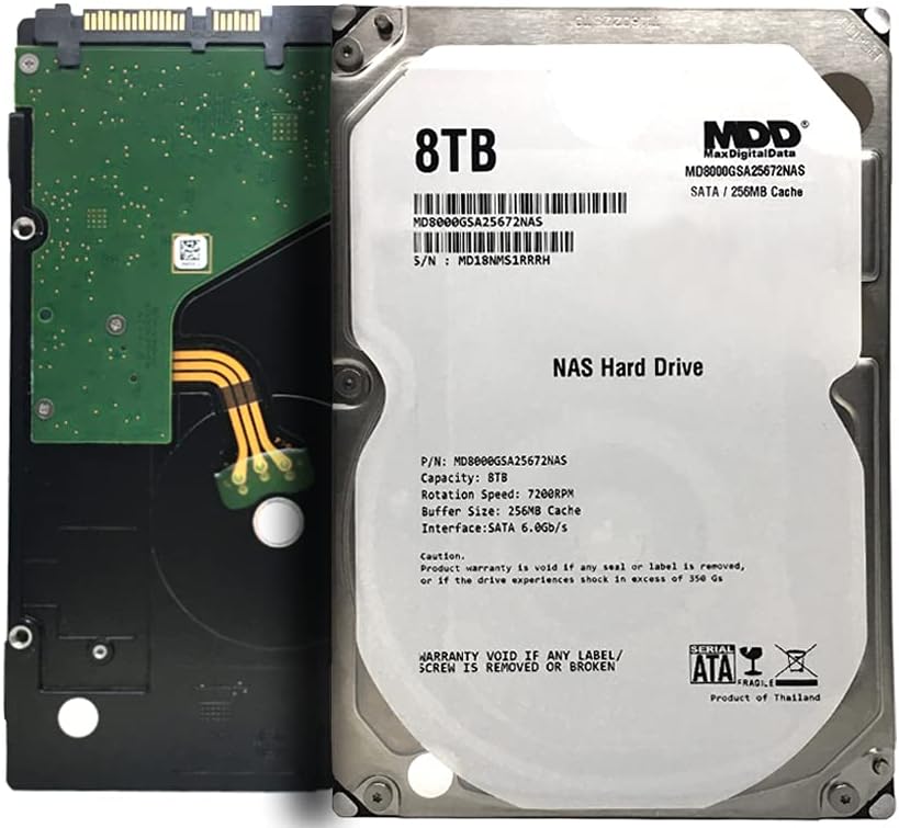 8TB 7200 RPM 256MB Cache SATA 3.5 Internal Hard Drive A8225