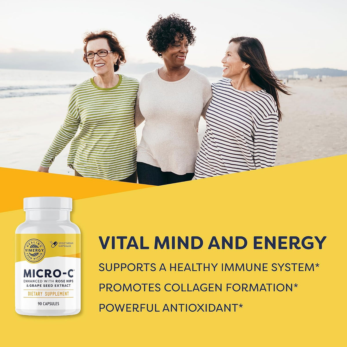 Micro-C Capsules (90 Capsules) and Micro-C Immune Power (125 Grams) - Bundle J443111