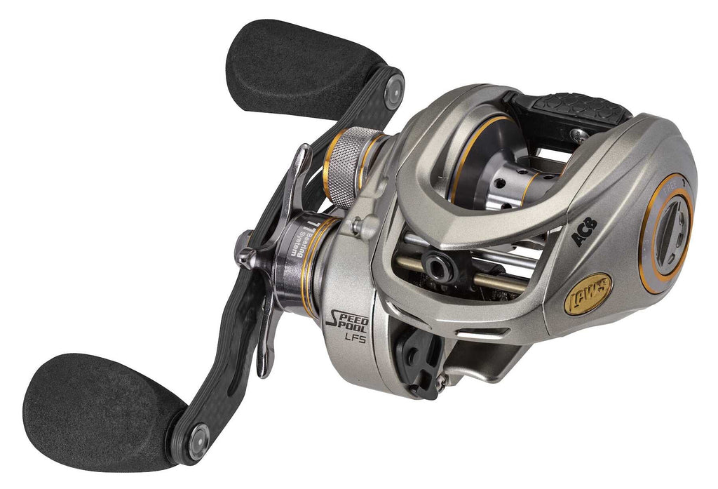Left-Hand Retrieve Silver Baitcast Fishing Reel G884