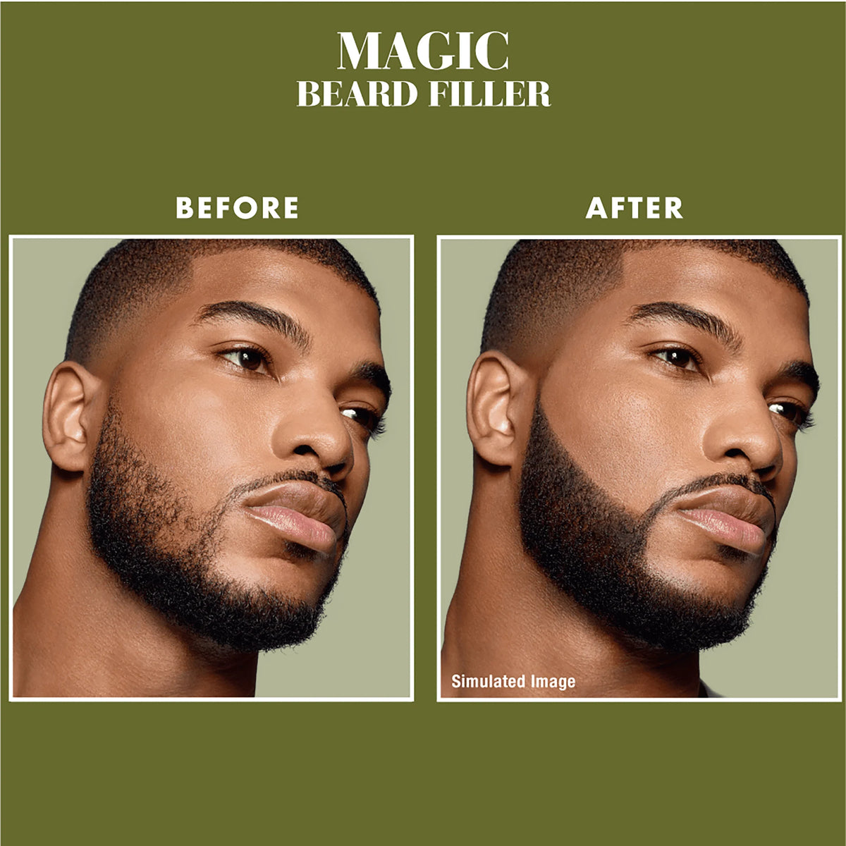 Natural Black Beard Filler, 0.05 fl oz W73508