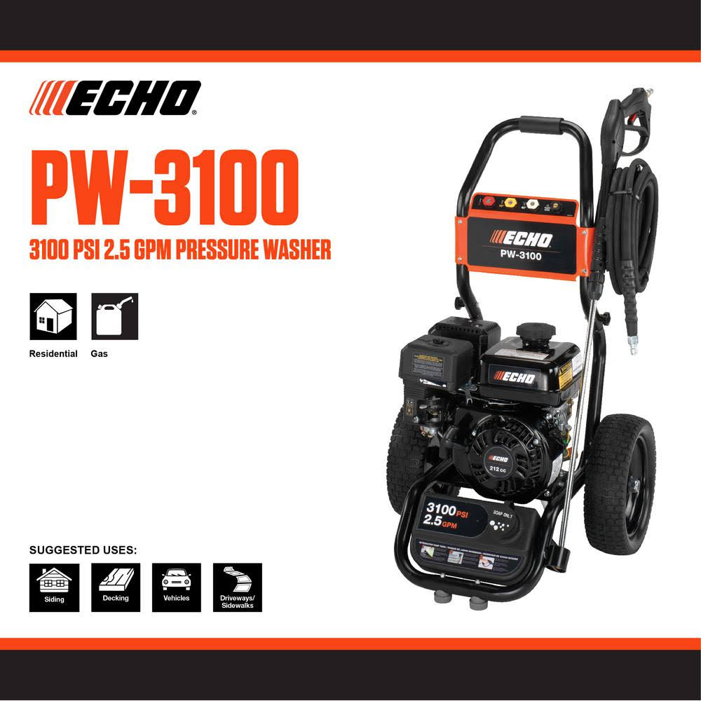 Gas-Powered Pressure Washer B617956