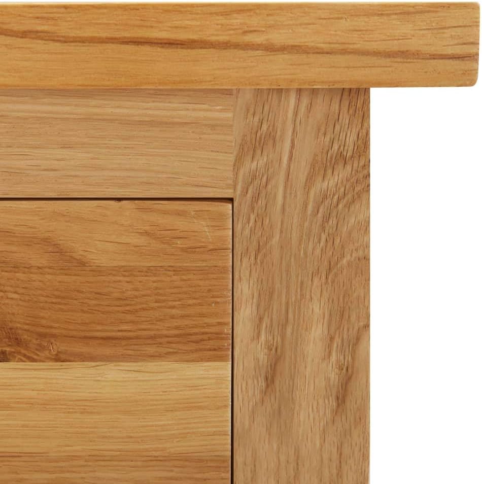 Solid Oak Wood Wardrobe C2606