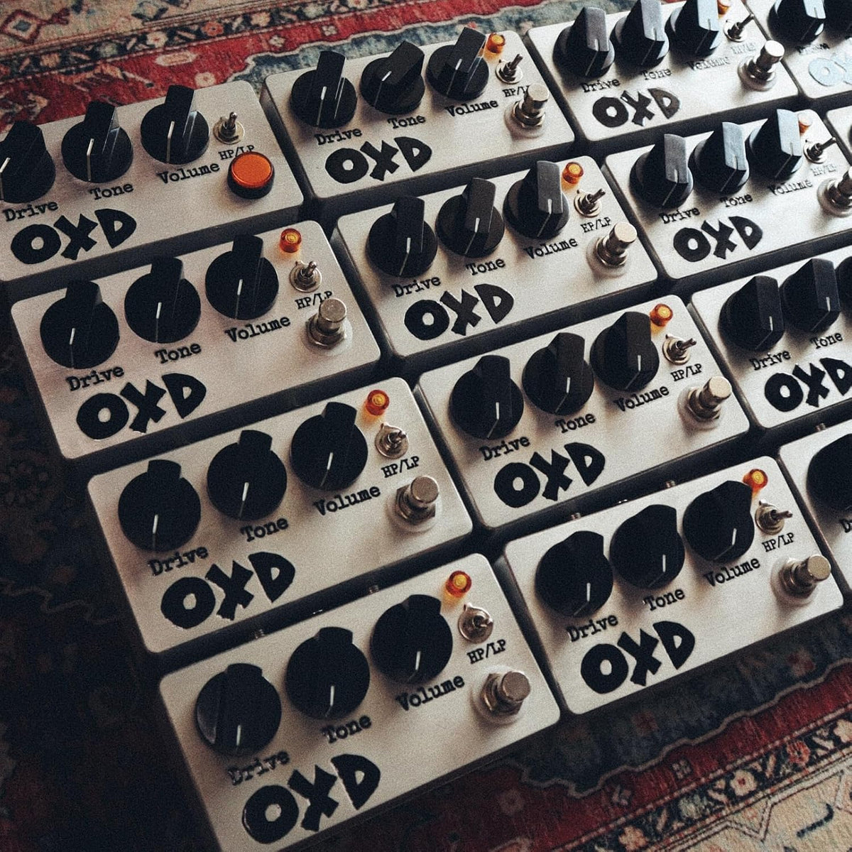 Overdrive Guitar Pedal with Two Effects, True Bypass, DC 9V V913431