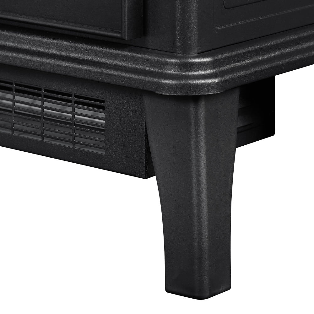 Black Infrared Quartz Electric Fireplace Stove Heater K277