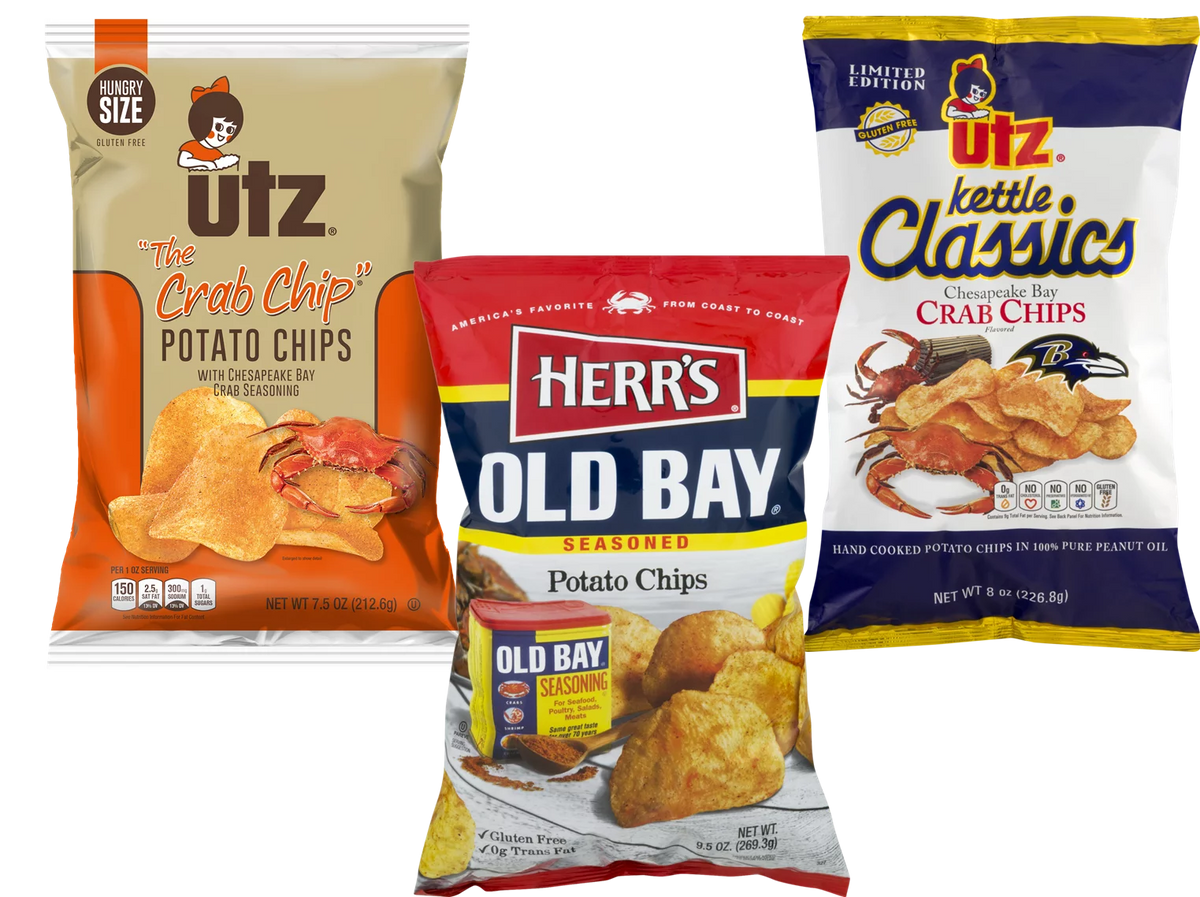 3-Pack Flavored Potato Chips F4869