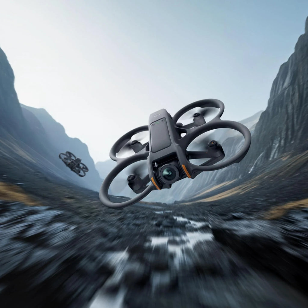 FPV Drone Fly More Combo (3 Batteries) with Camera 4K Includes Goggles 3 and RC Motion 3, Built-in Propeller Guard A688