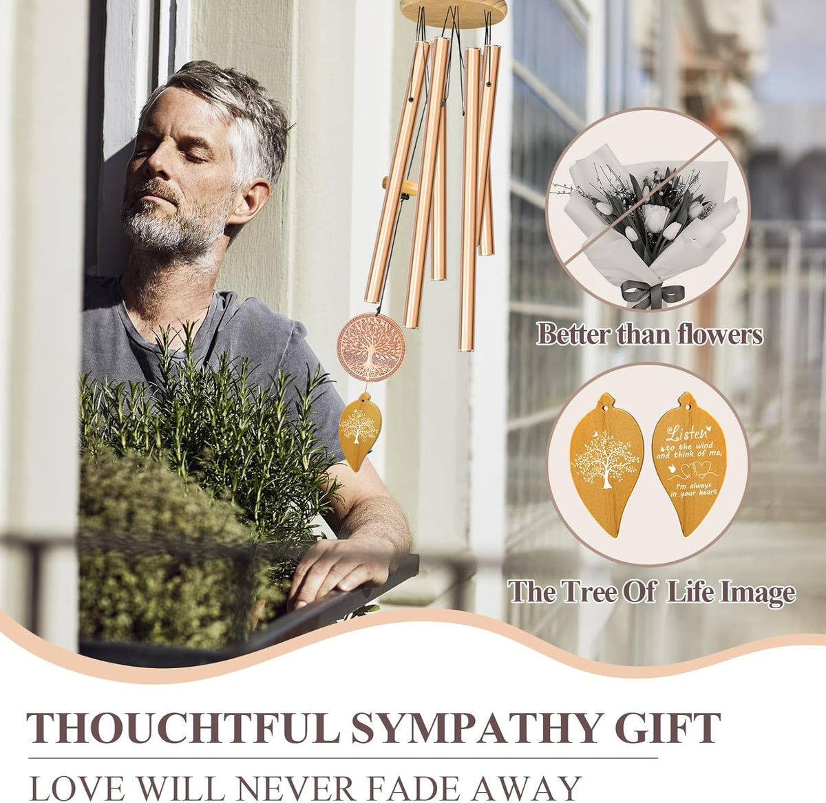 Deep Tone Memorial Wind Chimes E686979