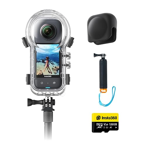 Waterproof 360 Action Camera with 48MP Sensors, 5.7K 360 Video E63807