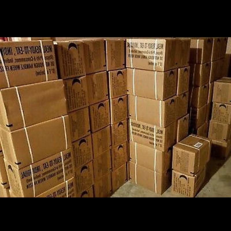 24 full food packs Military meals ready to eat with heater Z73698