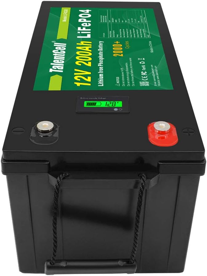 12V 200Ah Lithium Iron Phosphate Deep Cycle Battery Pack K23253