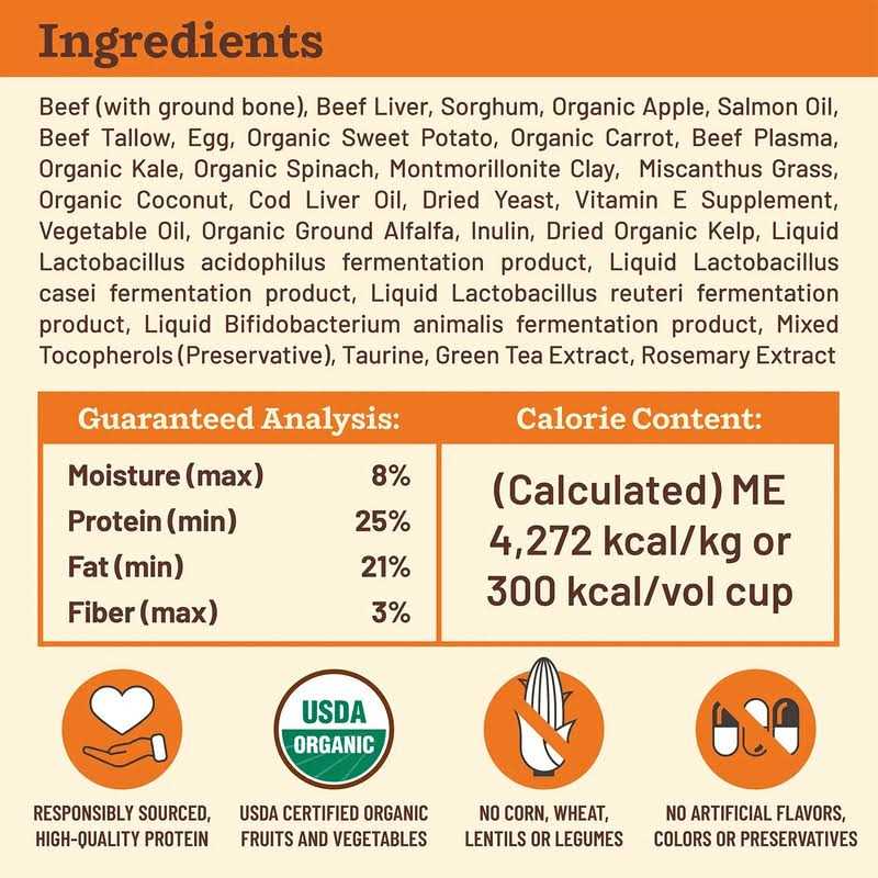 Primal Kibble in The Raw Beef Dog Food P8263