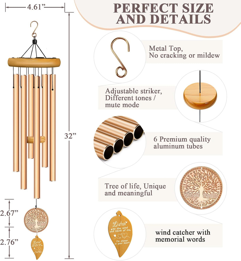 Deep Tone Memorial Wind Chimes E686979