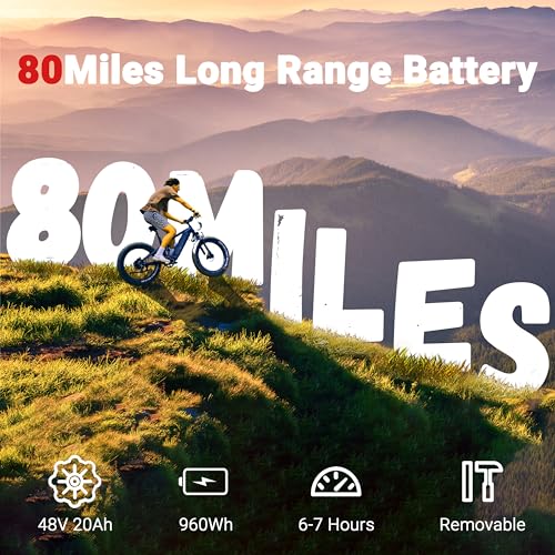 26"x4.8" 750W Electric Mountain Bike with Four-Bar Linkage Suspension K38961