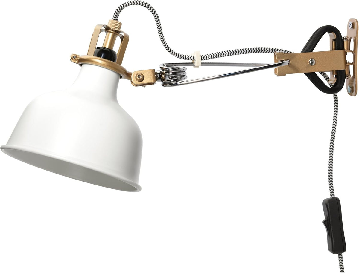 Off-White Wall Lamp Clamp Spotlight B20416