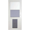 White High-view Wood Core Storm Door P769046