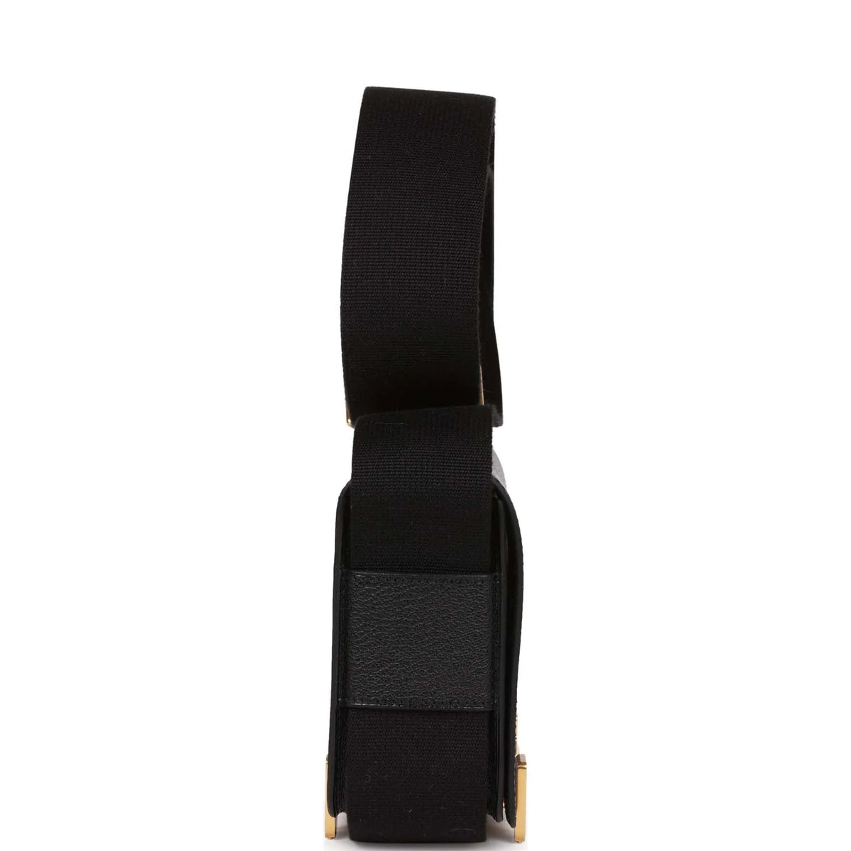 Black Chevre Gold Hardware Geta K830484