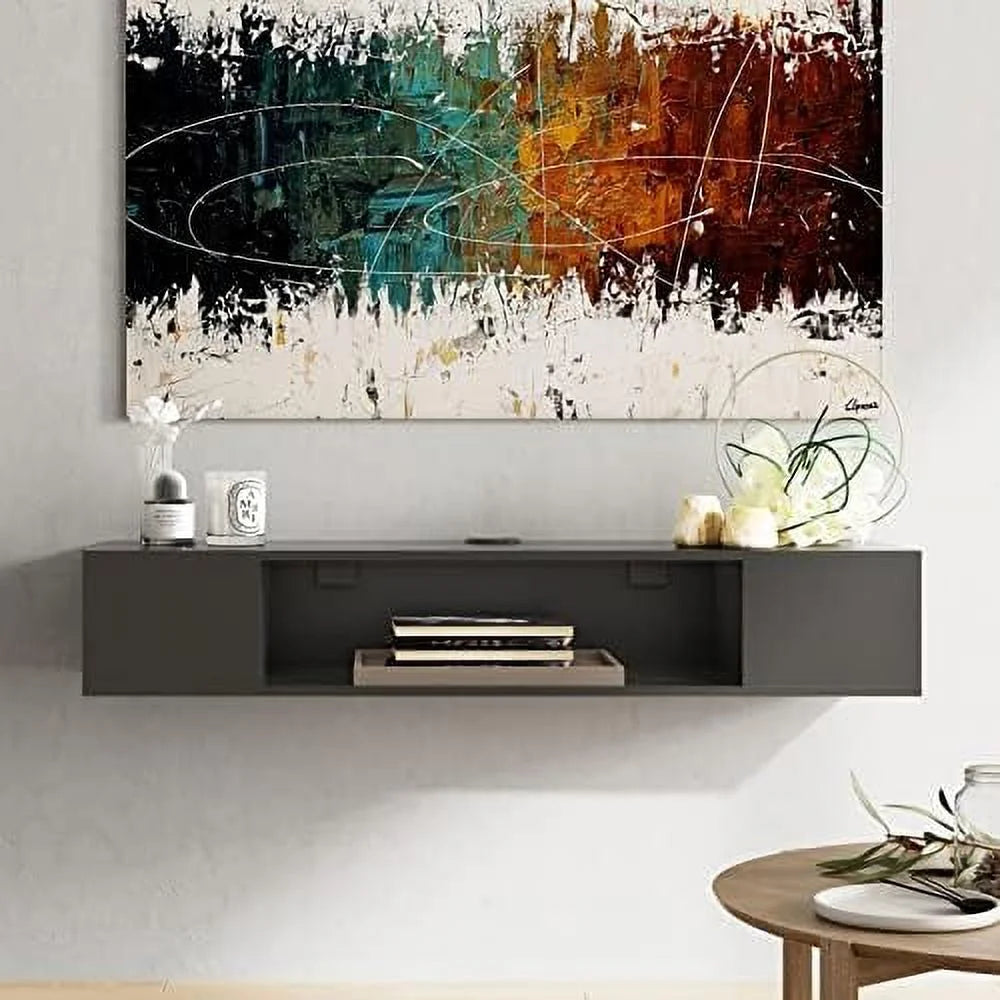 Floating Wall Mounted TV Stand Media Console Q5633