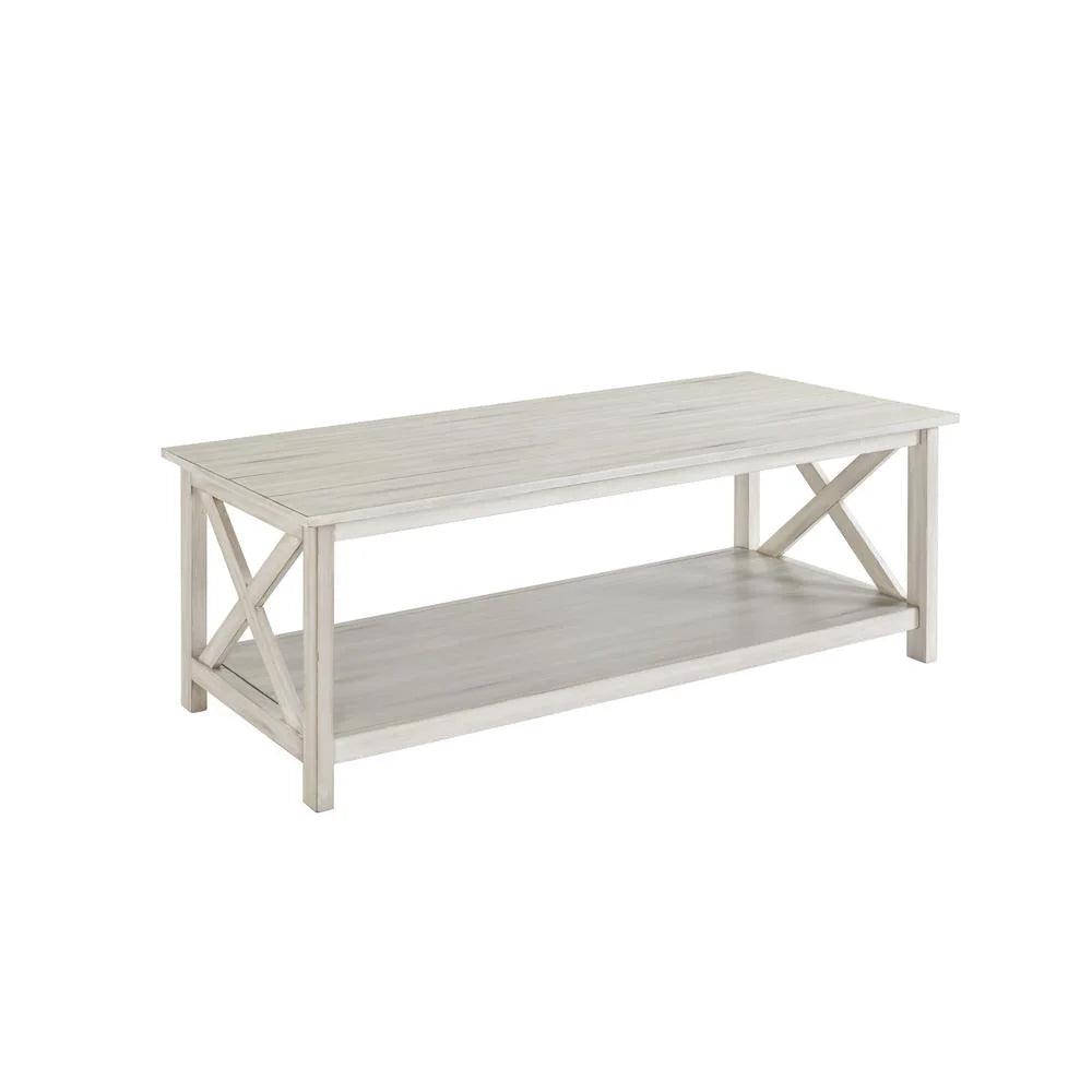 Antique White Coffee Table S163