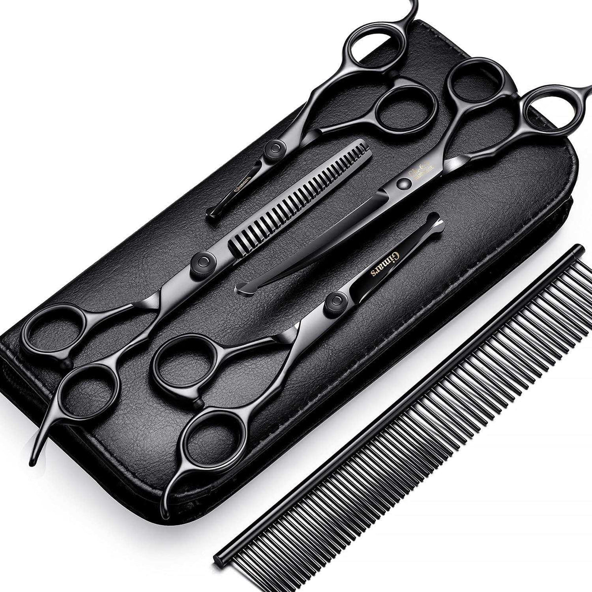6 in 1 Dog Grooming Scissors Stainless Steel T6749