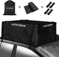 Extra-Wide 21 Cubic Feet Waterproof Rooftop Cargo Carrier Bag with 8 Reinforced Straps X144