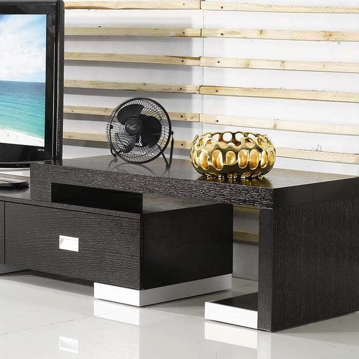 8 High Velocity Metal Desk and Floor Fan X90620